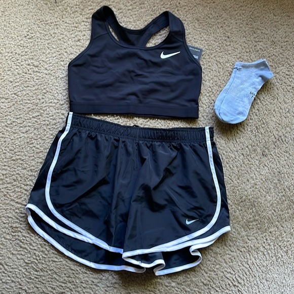 Nike Pants - FINAL PRICE! Nike 🔥 Tempo Shorts, Nike DriFit Sport Bra  FREE Nike socks Bundle
